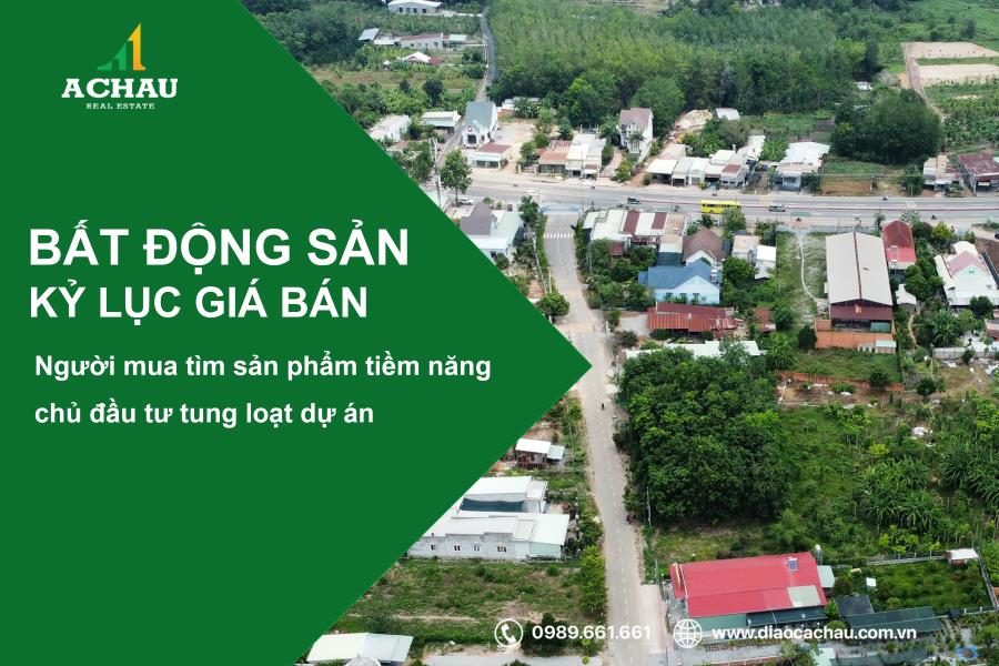 KỶ LỤC VỀ GIÁ BÁN - DÒNG CHẢY THỊ TRƯỜNG BẤT ĐỘNG SẢN TĂNG TRƯỞNG MẠNH MẼ