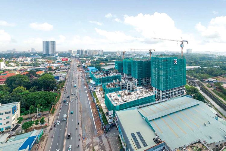 BẤT ĐỘNG SẢN HÌNH THÀNH "VÀNH ĐAI VỆ TINH" SÔI ĐỘNG QUANH TP.HCM