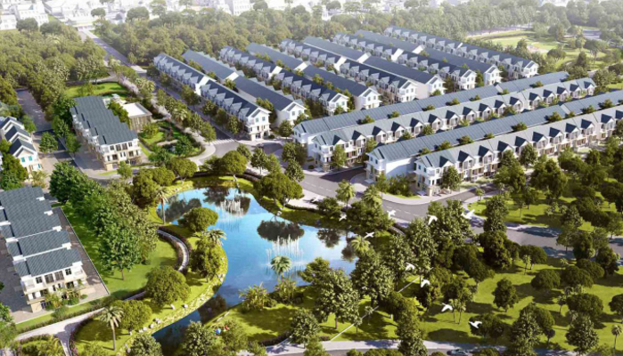 Khu nhà phố compound hút khách tại Bình Dương
