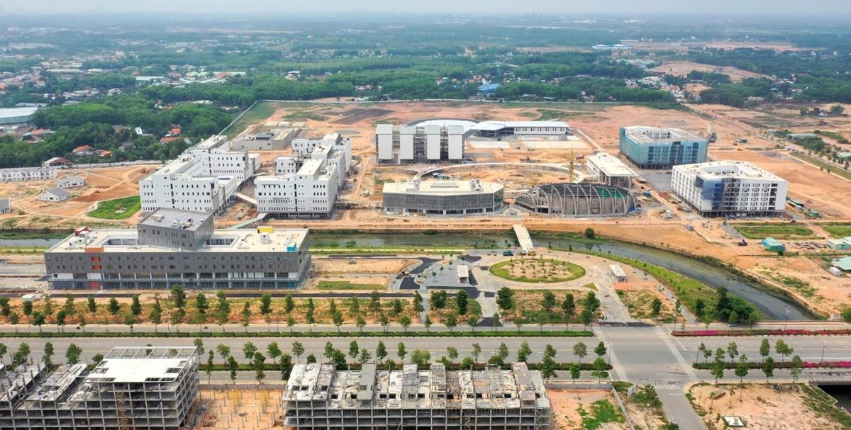 Giá nhà đất khu vực Tân Uyên và Bến Cát "Tăng nóng" khi sắp lên thành phố